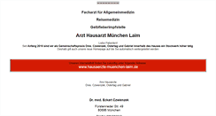 Desktop Screenshot of dr-czwienzek.de